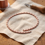 Collier en cuivre Cèdre de Rose