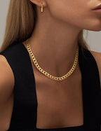 Cavaro™ | Chunky Cuban Link Gold Necklace