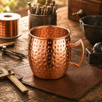 Tasse en cuivre de Rose, 350 ml