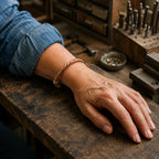 Bracelet en cuivre Rivière de Rose