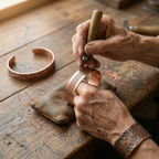 Ensemble en cuivre Forge de Rose