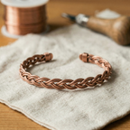 Bracelet de cheville en cuivre Sérénité de Rose