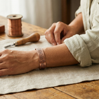 Bracelet en cuivre Dérive de Rose