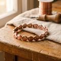 Bracelet de cheville en cuivre Marais de Rose