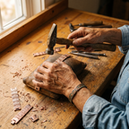 Bracelet en cuivre pour hommes Grès de Rose